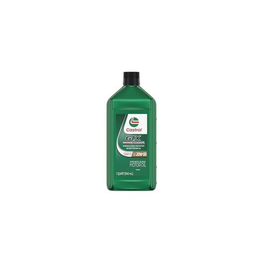 CASTROL GTX SYNTHETIC BLEND 5W20 MOTOR OIL 6/1 QTS