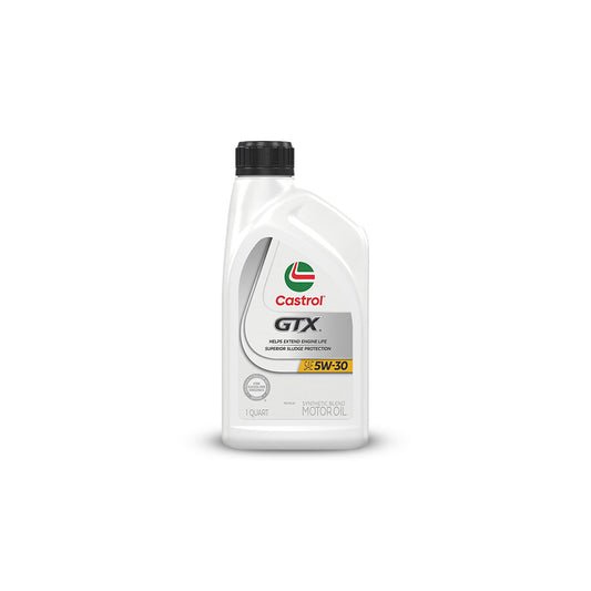 CASTROL GTX SYNTHETIC BLEND 5W30 MOTOR OIL 6/1 QTS