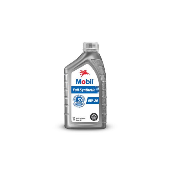 MOBIL FULL SYNTHETIC 5W-20 MOTOR OIL 6/1 QTS