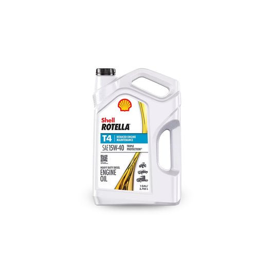 Shell Rotella T4 Motor Oil 15W40 Conventional Heavy Duty Diesel 1 gal (US)