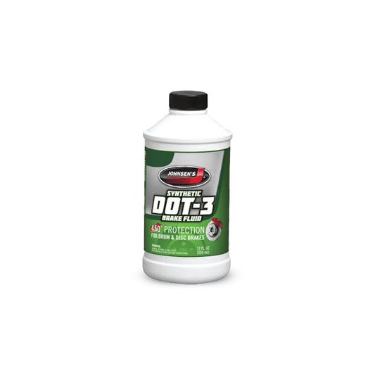 JOHNSEN DOT-3 BRAKE FLUID - 12 OZ