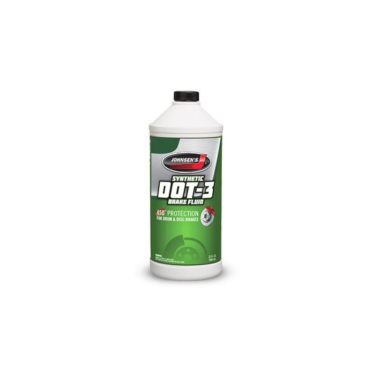JOHNSEN DOT-3 BRAKE FLUID - 32 OZ