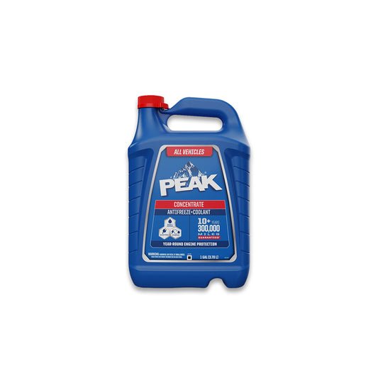 PEAK ALL VEHICLES YELLOW FULL STRENGTH ANTIFREEZE 6/1 GALLON..(PKP0B3 )