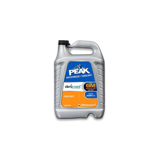 PEAK DEXCOOL EXTENDED LIFE ORANGE FULL STRENGTH ANTIFREEZE 6/1 GALLON