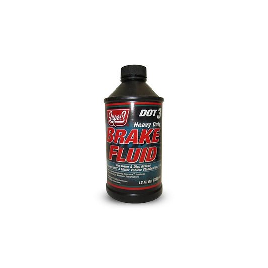 SUPER S BRAKE FLUID DOT-3 12/12 OZ