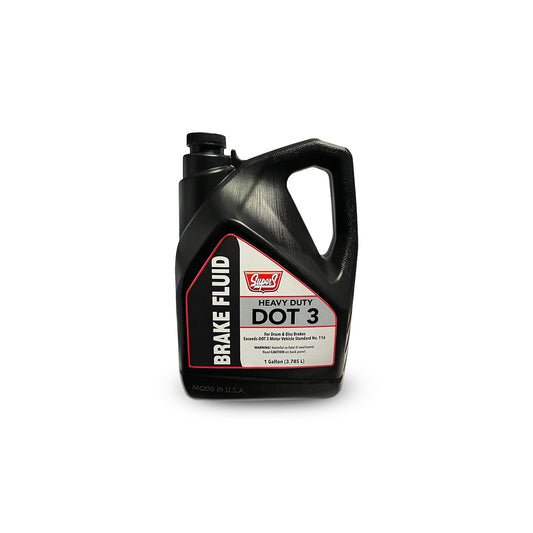 SUPER S BRAKE FLUID DOT-3 3/1 GALLON