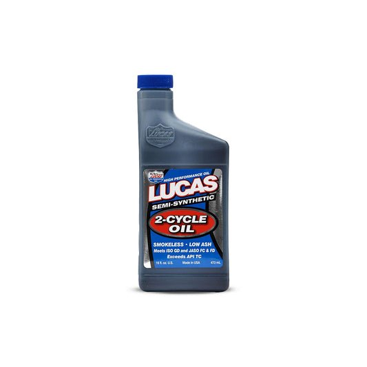 Lucas Semi-Synthetic 2-Cycle Oil - 16 oz